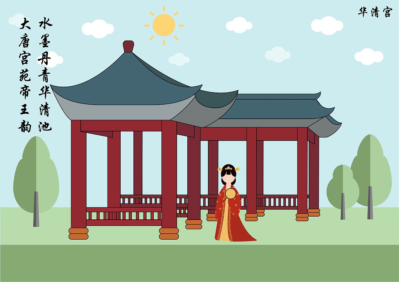 畅享华清宫|平面|海报|z又又_原创作品-站酷zcool