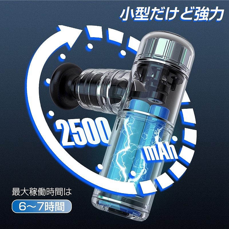 日本迷你筋膜枪亚马逊主图A+