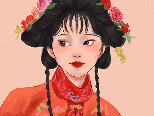 古风插画头像