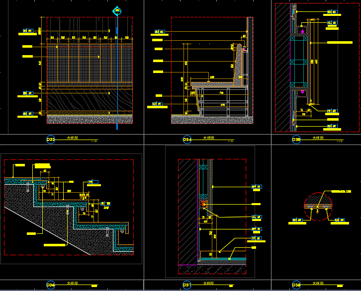 周口某酒店深化设计（图ZMjcyNTcyMDgw） - 酒店餐饮设计 - 站酷设计师图纸美学原创素材 - 站酷ZCOOL