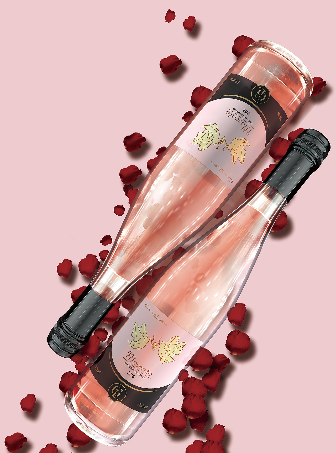 红酒产品的建模和渲染及单页（图ZMTUwMDE5NTI4） - 生活用品 - 站酷设计师jzbj原创素材 - 站酷ZCOOL