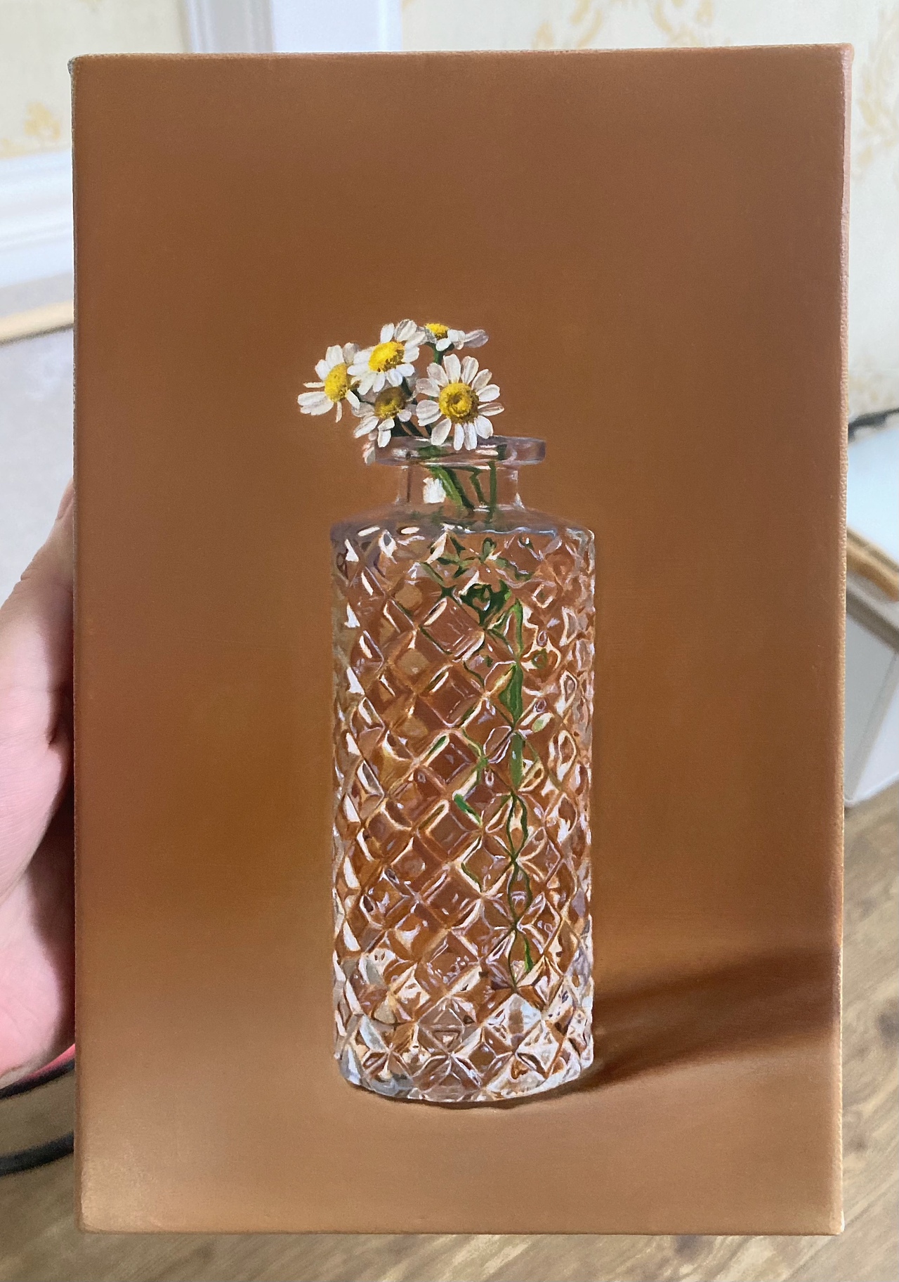 油画静物瓶花（图ZMzAwOTg1MzQ0） - 绘画 - 站酷设计师内在的光原创素材 - 站酷ZCOOL