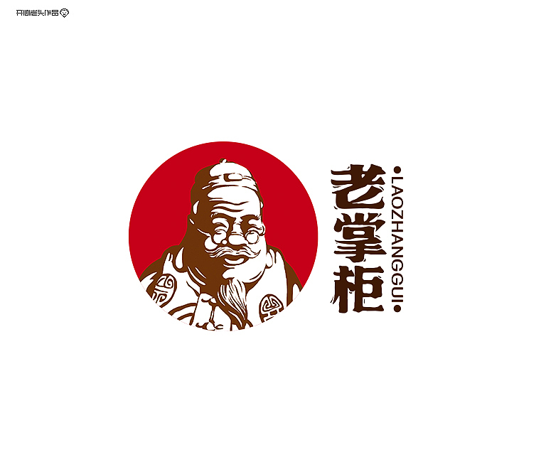 开心老头logo设计大全