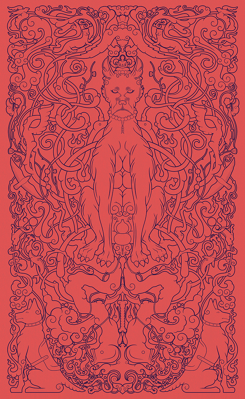 狗年插畫（圖ZMTA0MDAxOTEy） - 藝術(shù)插畫 - 站酷設(shè)計(jì)師linjx231原創(chuàng)素材 - 站酷ZCOOL