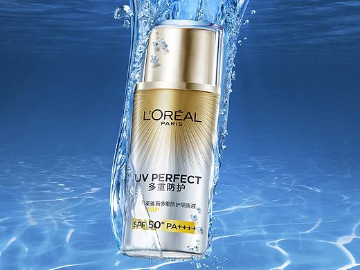 欧莱雅 - 防晒新品拍摄