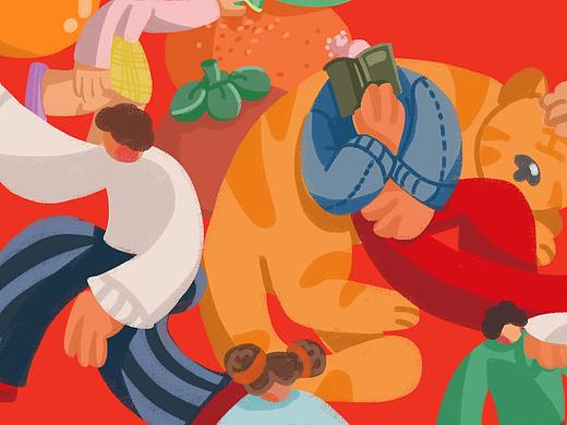 年味（个人主页-ZNTgyMjI0OTY=） - 创作习作 - 站酷设计师冬瓜是糖原创素材 - 站酷ZCOOL