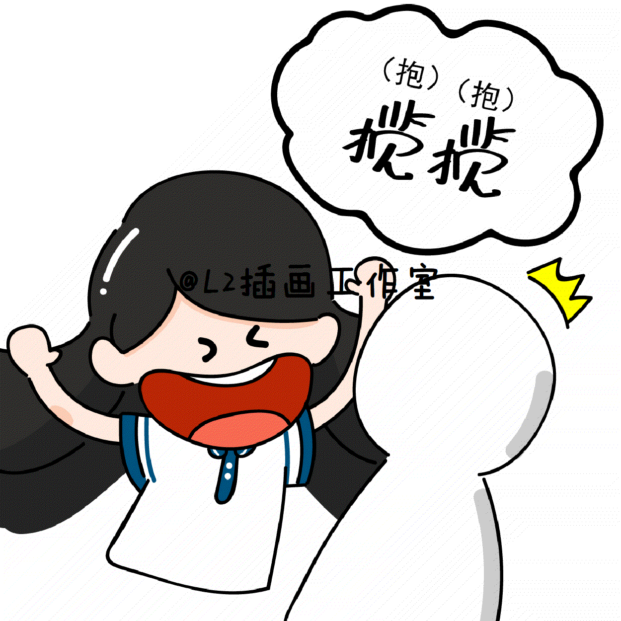 顺德话表情包（图ZMTAyNjI1Mzg0） - 商业插画 - 站酷设计师L2插画设计工作室原创素材 - 站酷ZCOOL