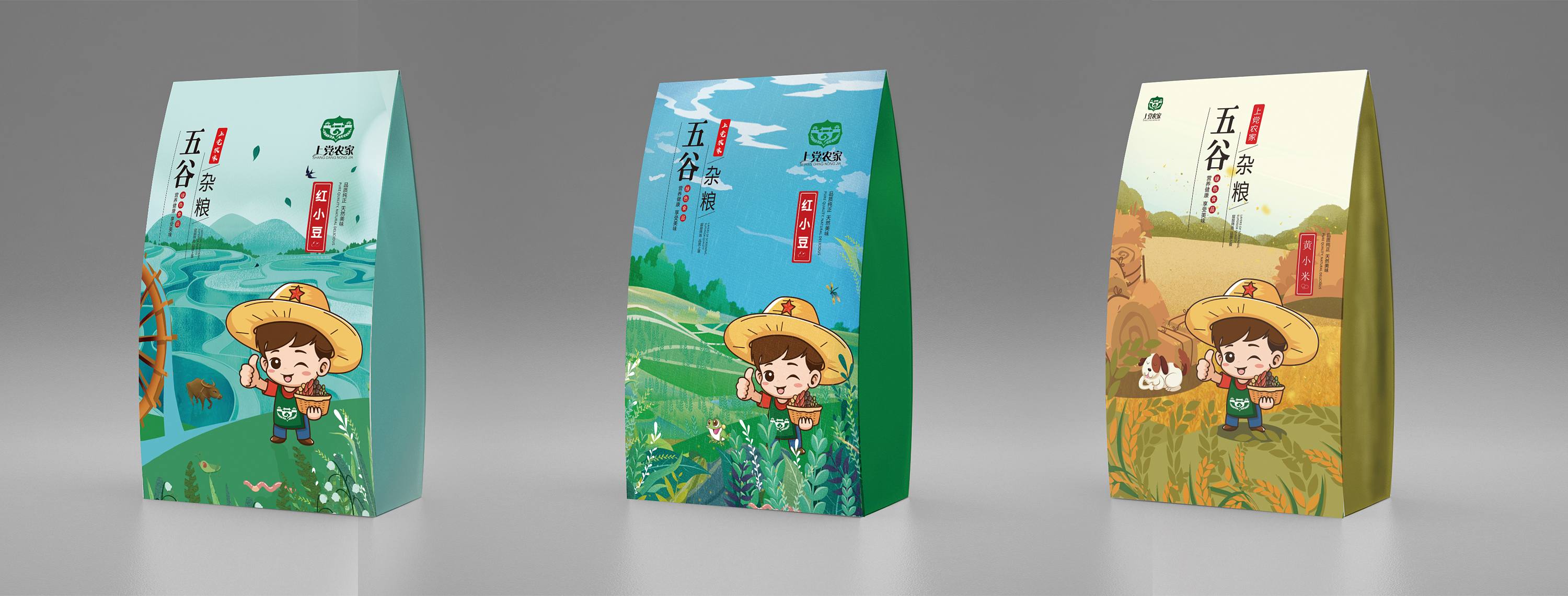 五谷杂粮粗粮包装设计