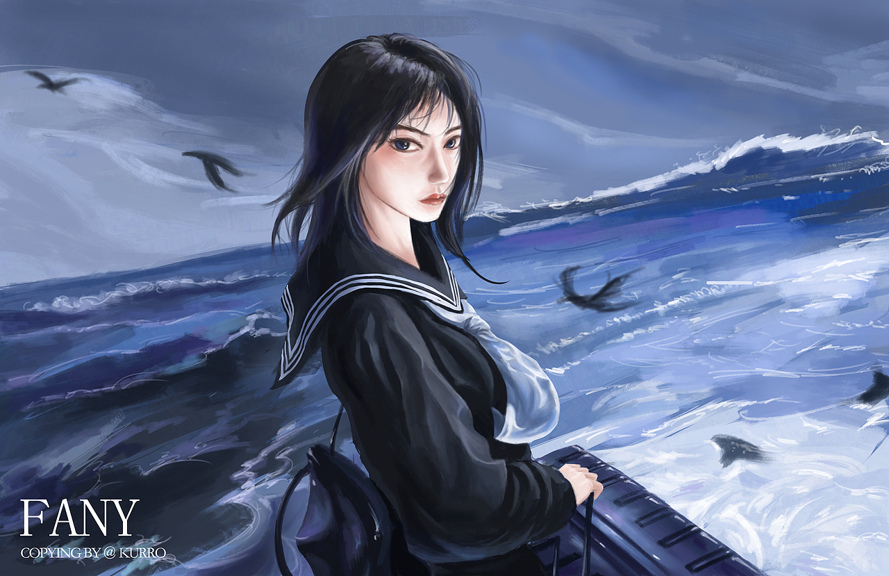 黑海（图ZMjg4ODI2NTQ0） - 创作习作 - 站酷设计师Fany一原创素材 - 站酷ZCOOL