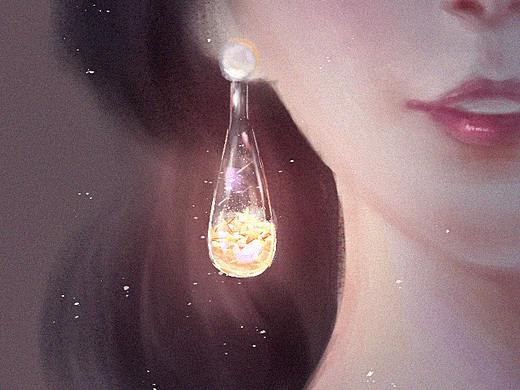 星辰耳环（个人主页-ZNDcyNzI4MDg=） - 创作习作 - 站酷设计师painauchoco原创素材 - 站酷ZCOOL