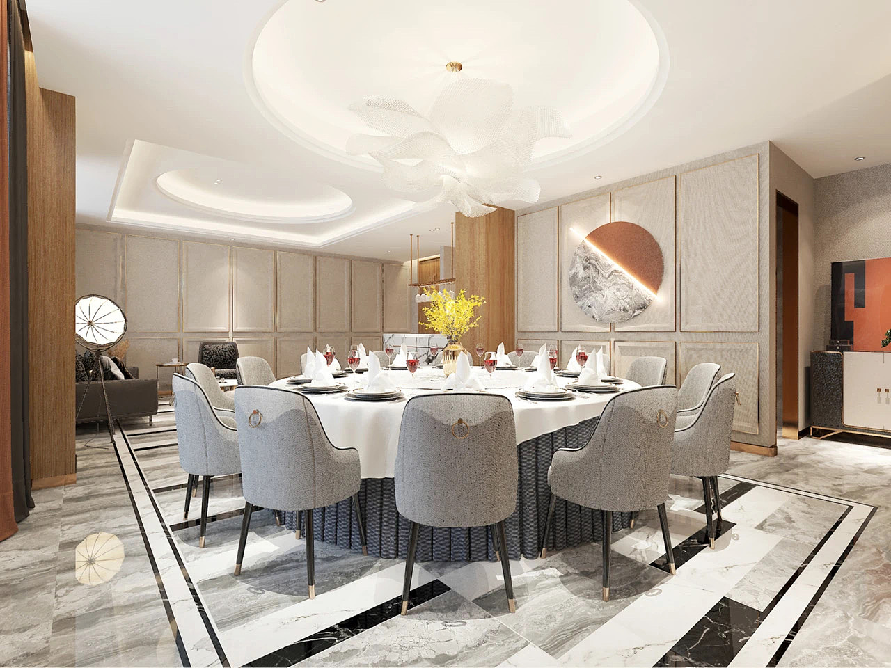 古姑姑私房菜餐厅设计