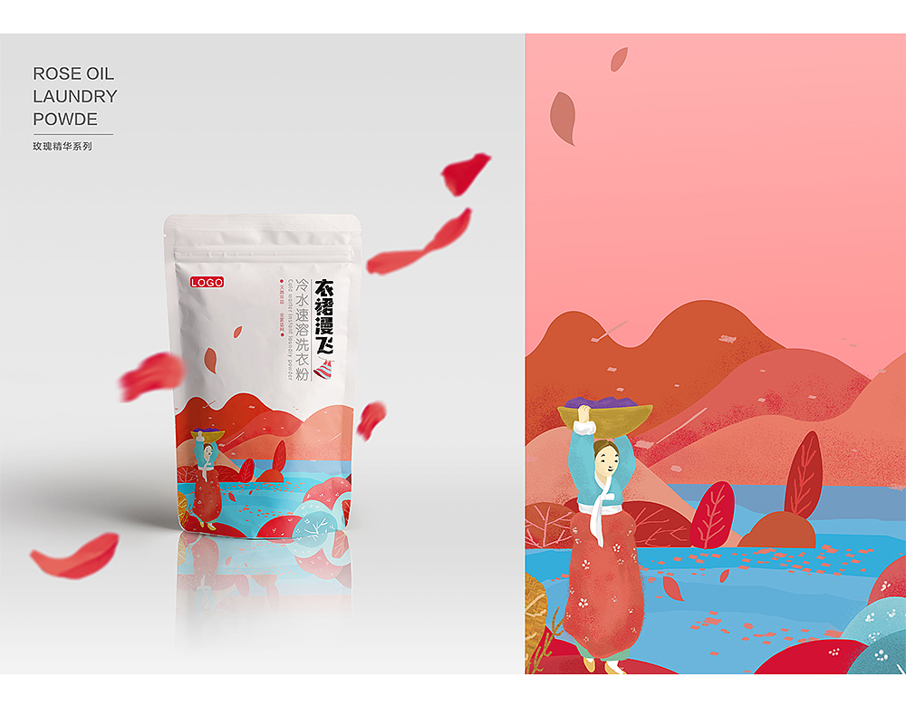 洗衣粉包装设计（图ZMjM1MzUzMDg4） - 包装 - 站酷设计师子谒原创素材 - 站酷ZCOOL