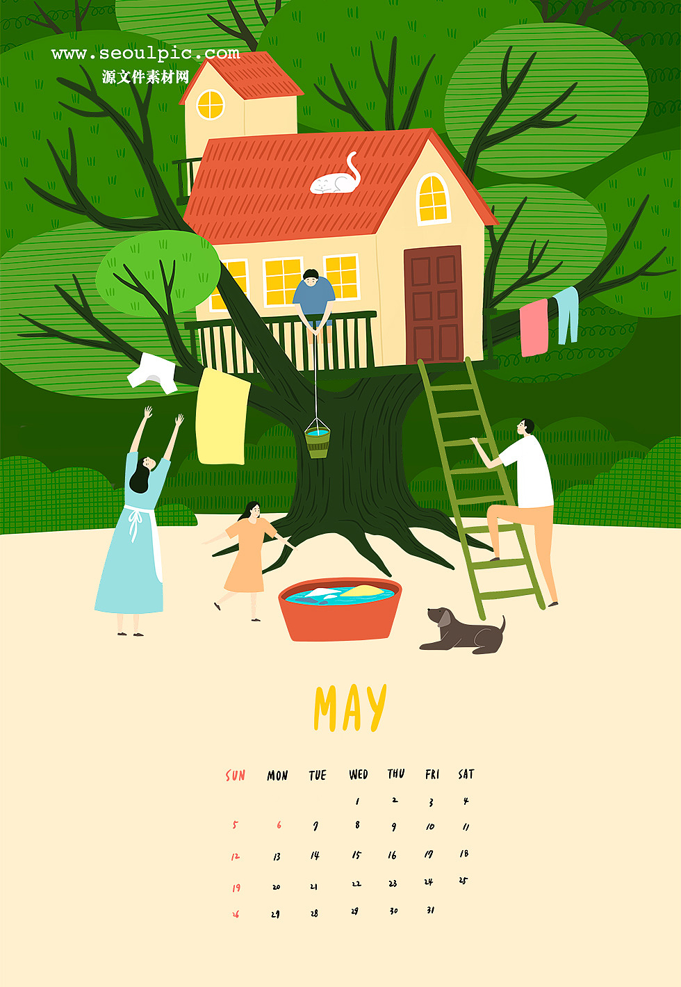 SeoulPic - 2019年历