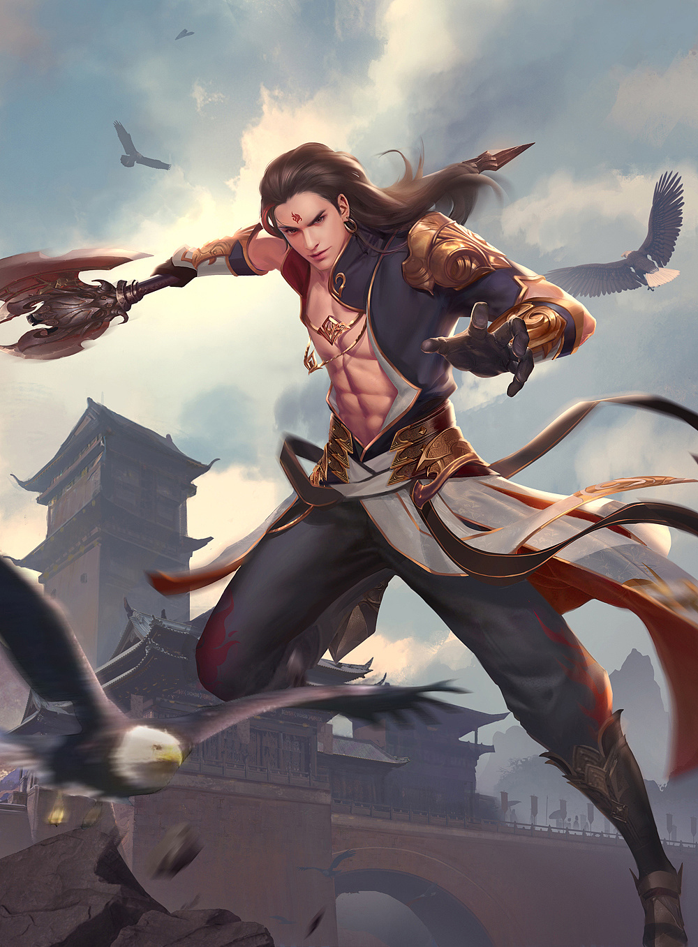 天龙八部-明教男