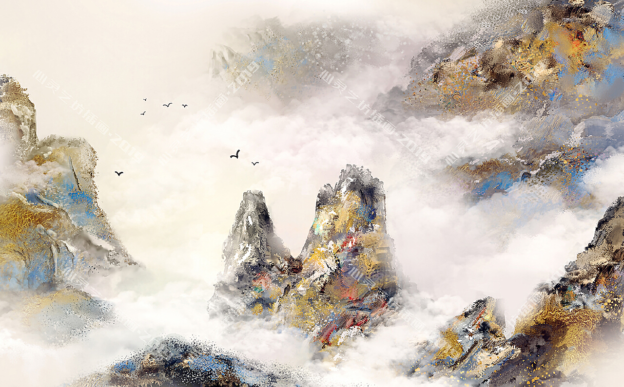 山水系列国画|纯艺术|国画|luolanhui - 原创作品 - 站酷 (ZCOOL)