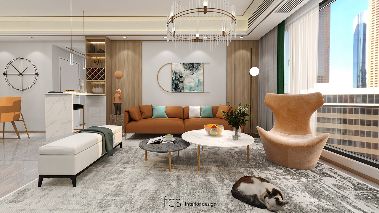 FDS | 华都大源现代轻奢效果表现