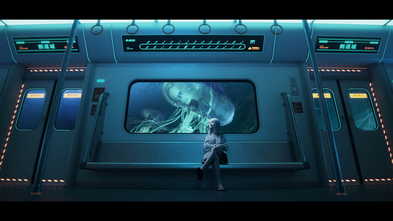 深海环线 / 20201116（图ZMjQ2NjM4Nzk2） - 其他三维 - 站酷设计师Chimae原创素材 - 站酷ZCOOL