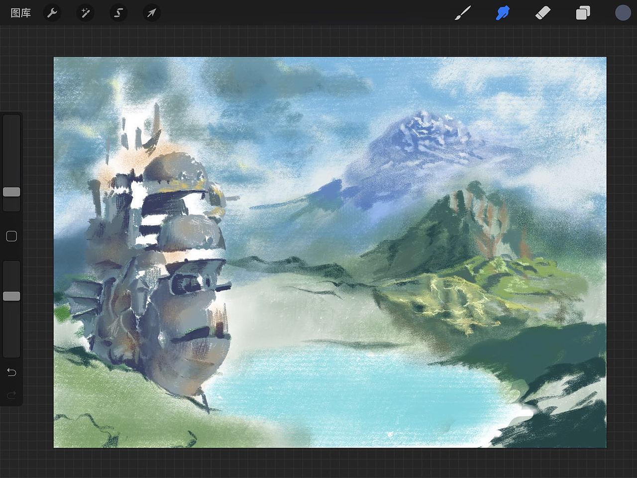 哈尔的移动城堡（图ZMTY4MjAyMDk2） - 绘本 - 站酷设计师西西里奈奈悦原创素材 - 站酷ZCOOL