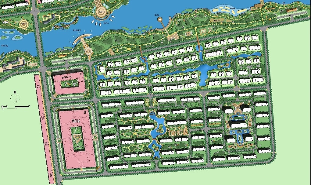 规划平面图及文本制作