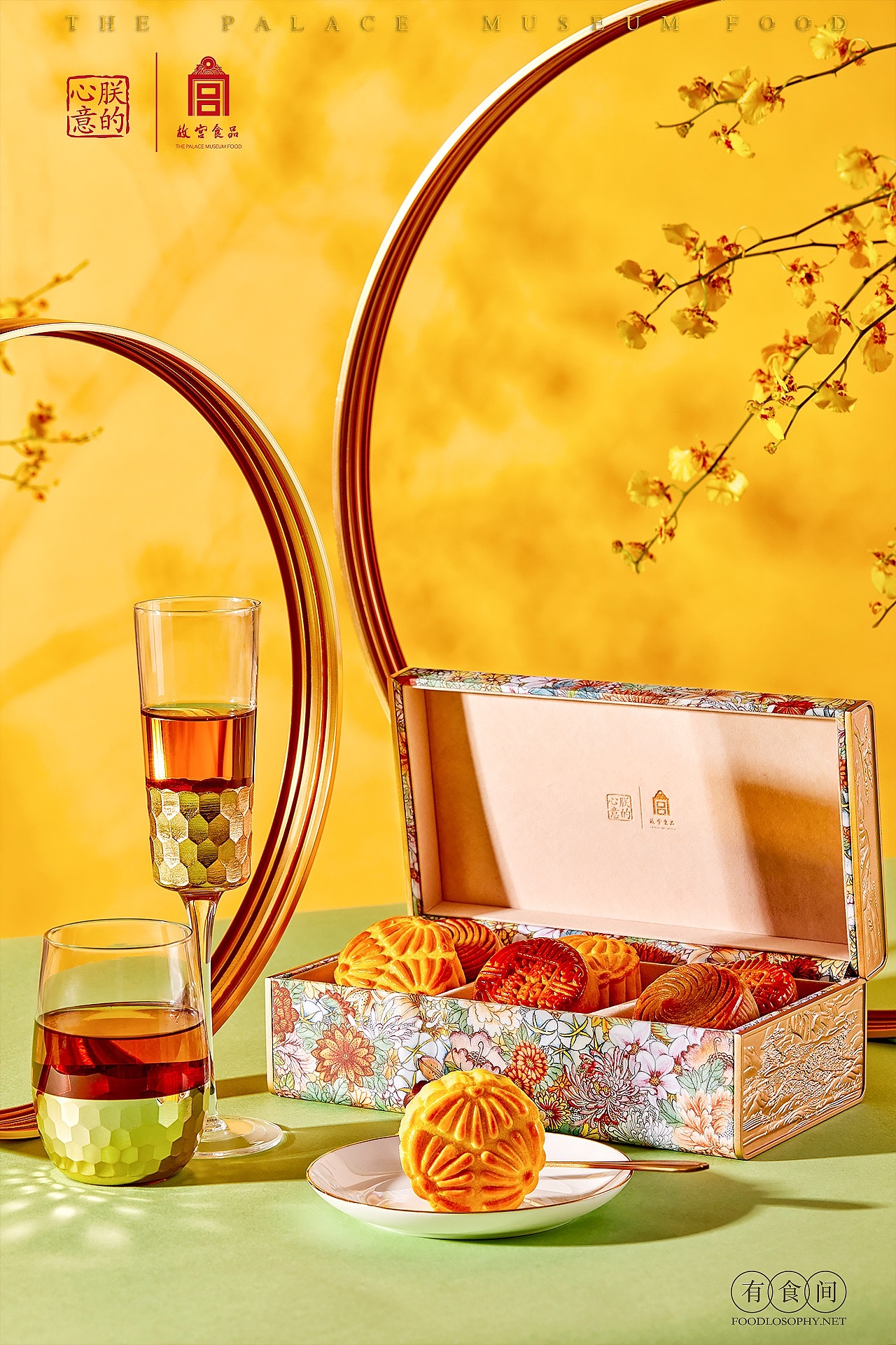 故宫食品 × 有食间|故宫锦盒2019年中秋月饼拍摄