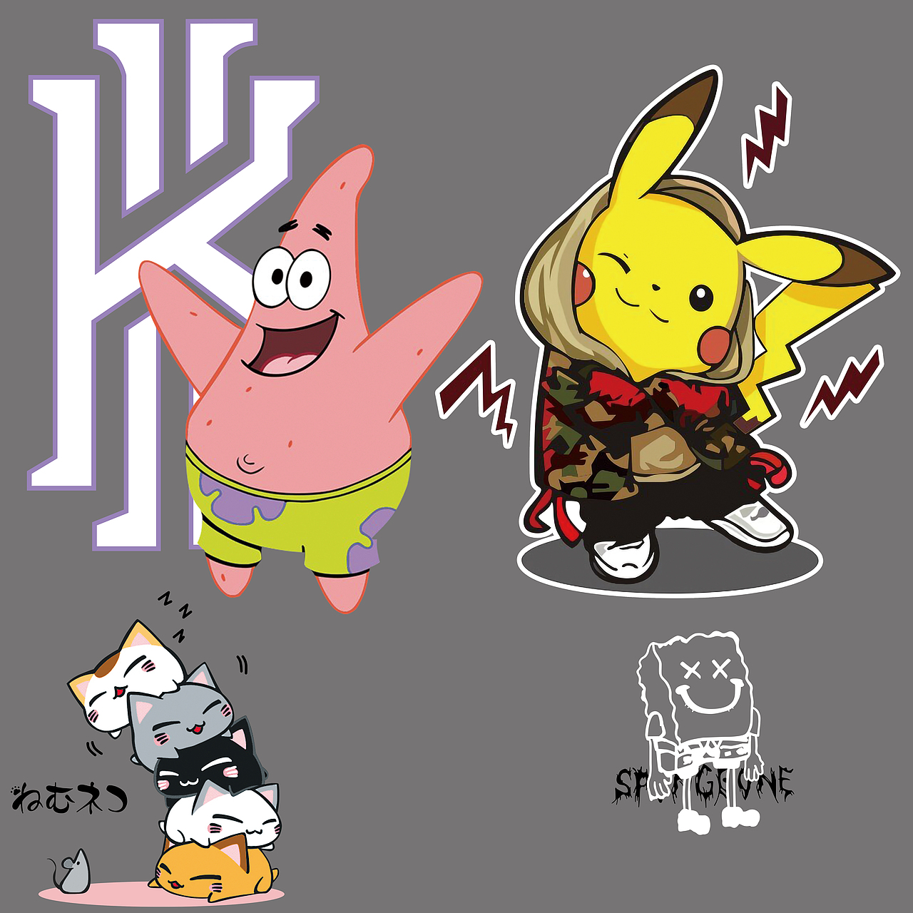 图案(衣服,手机壳)