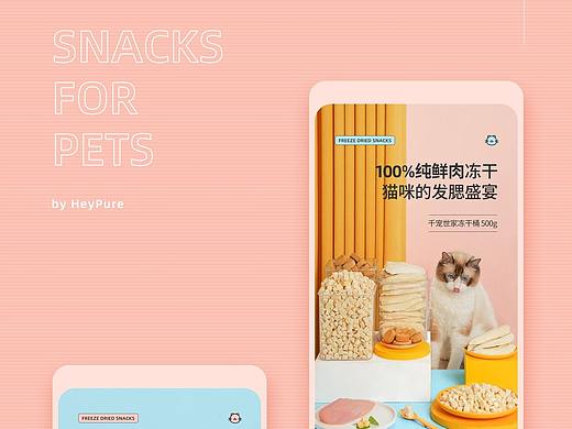 宠物类目详情页x3 ——牵引绳 冻干桶 猫碗