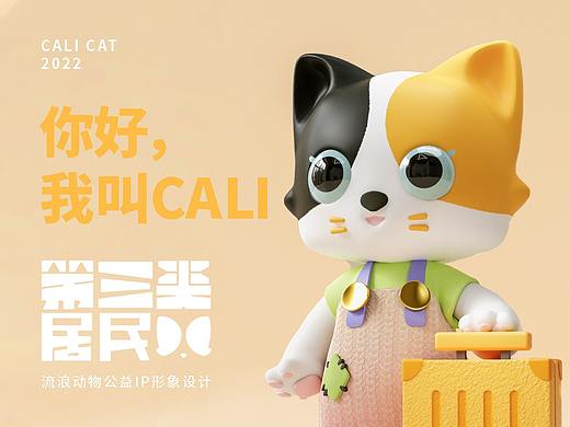 第三类居民——流浪动物公益IP形象设计