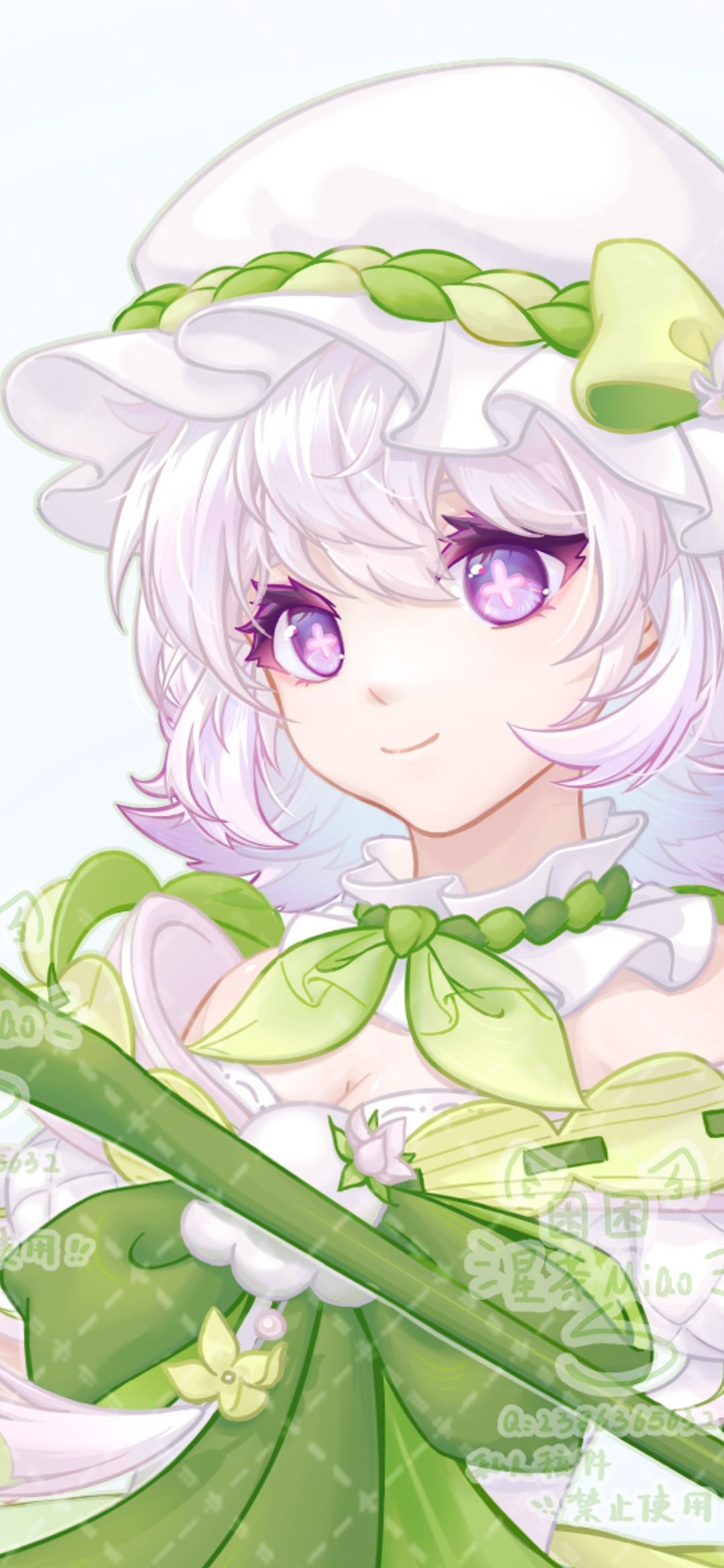 【铃兰拟人】在曼奇的毕设oc🌿