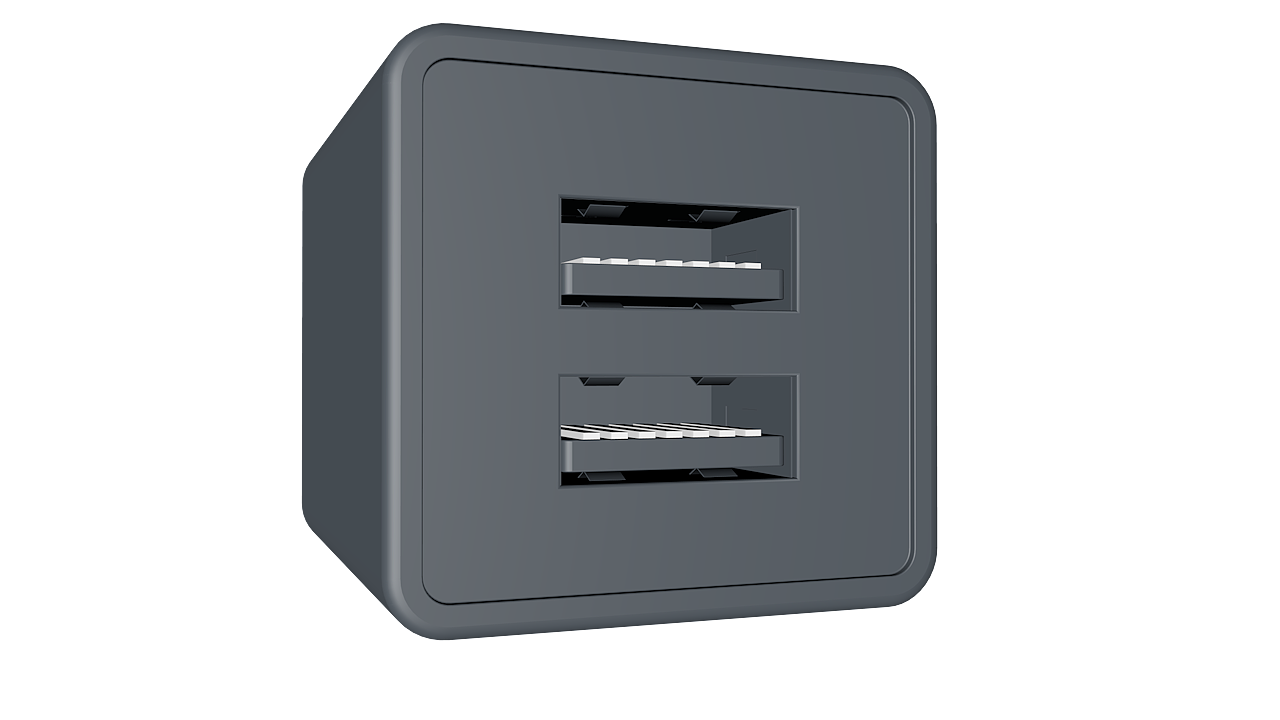 插座单双充电头模型