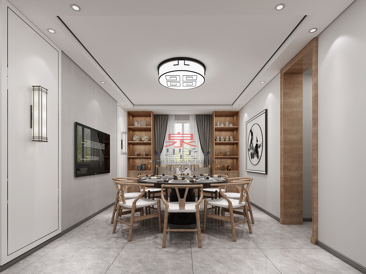 碧水庄园别墅大宅设计作品王文泉