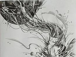 针管笔画