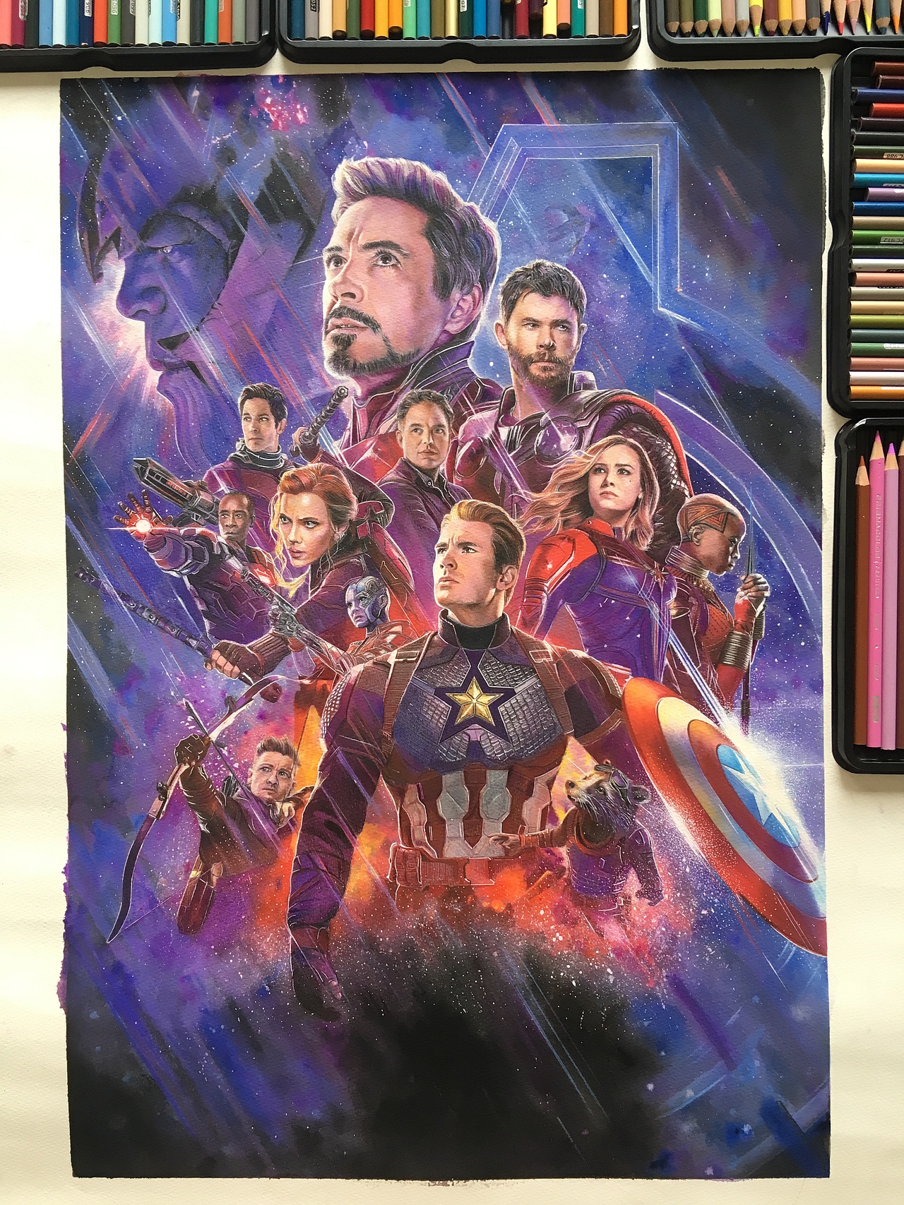 史塔克有一颗温暖的心（图ZMTYwMDM0MzQw） - 绘画 - 站酷设计师不知归期的喵原创素材 - 站酷ZCOOL