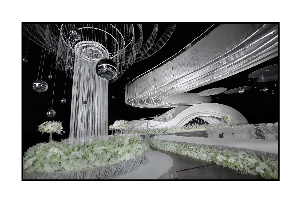 白色婚礼现场（图ZMjQ3OTA3MjEy） - 舞台美术 - 站酷设计师Queensea婚礼企划原创素材 - 站酷ZCOOL