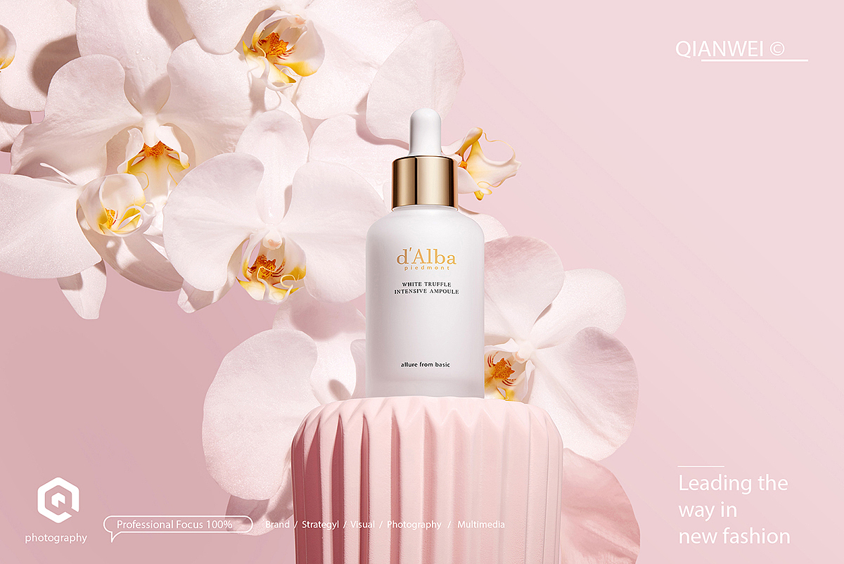 化妆品d'Alba黛尔珀空姐喷雾产品拍摄图