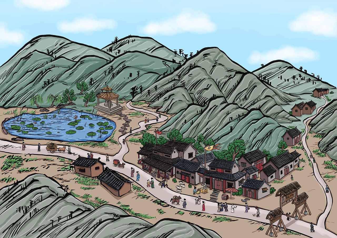 插画练习（图ZMjcwMzU4NDg4） - 创作习作 - 站酷设计师插画师leezj原创素材 - 站酷ZCOOL