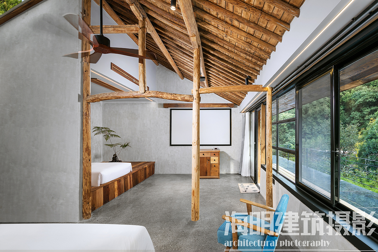 酒店建筑拍摄-浙江金华三十六院溪·诗莉莉文化遗址酒店