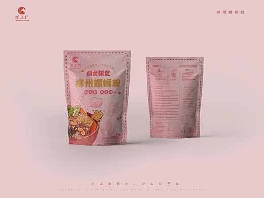 与滴品牌设计 l 螺生门螺蛳粉包装设计