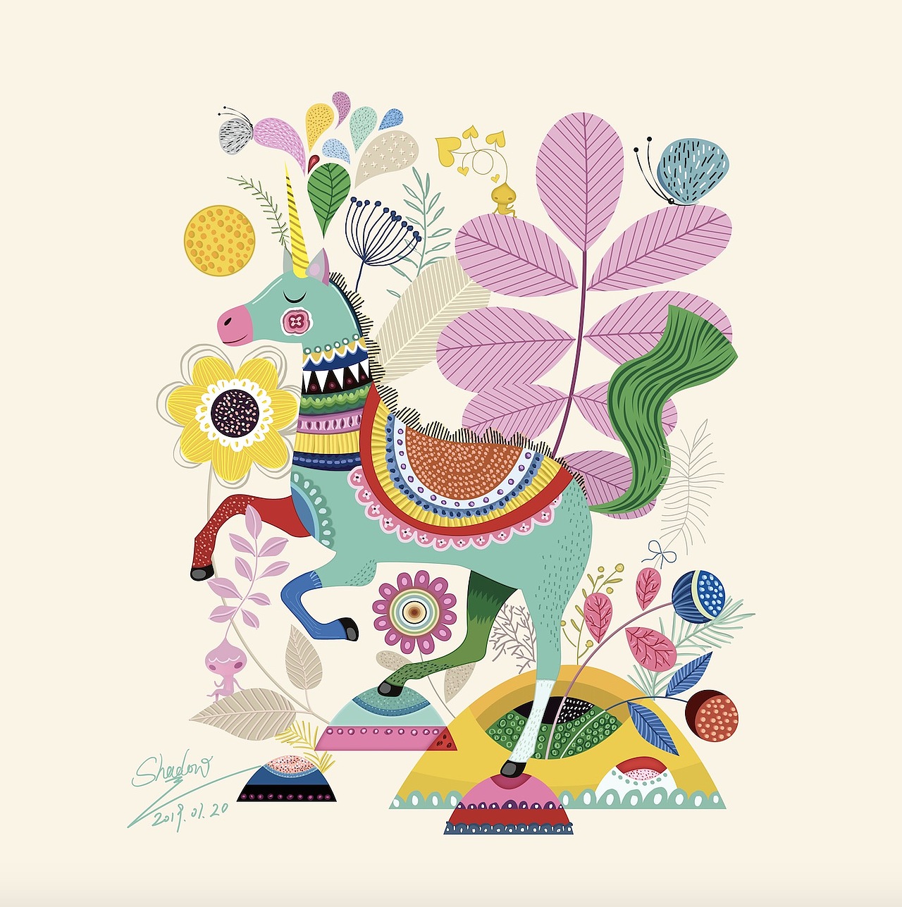 马|插画|创作习作|shadowperfect_临摹作品-站酷zcool