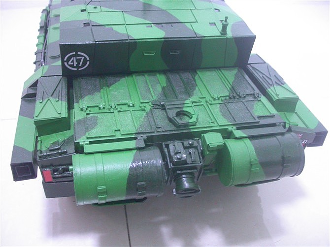 纸质挑战者II主战坦克 照网上图手工制作，没有图纸（图ZMTU2MDE5ODUy） - 手办/模玩 - 站酷设计师宏图装饰原创素材 - 站酷ZCOOL