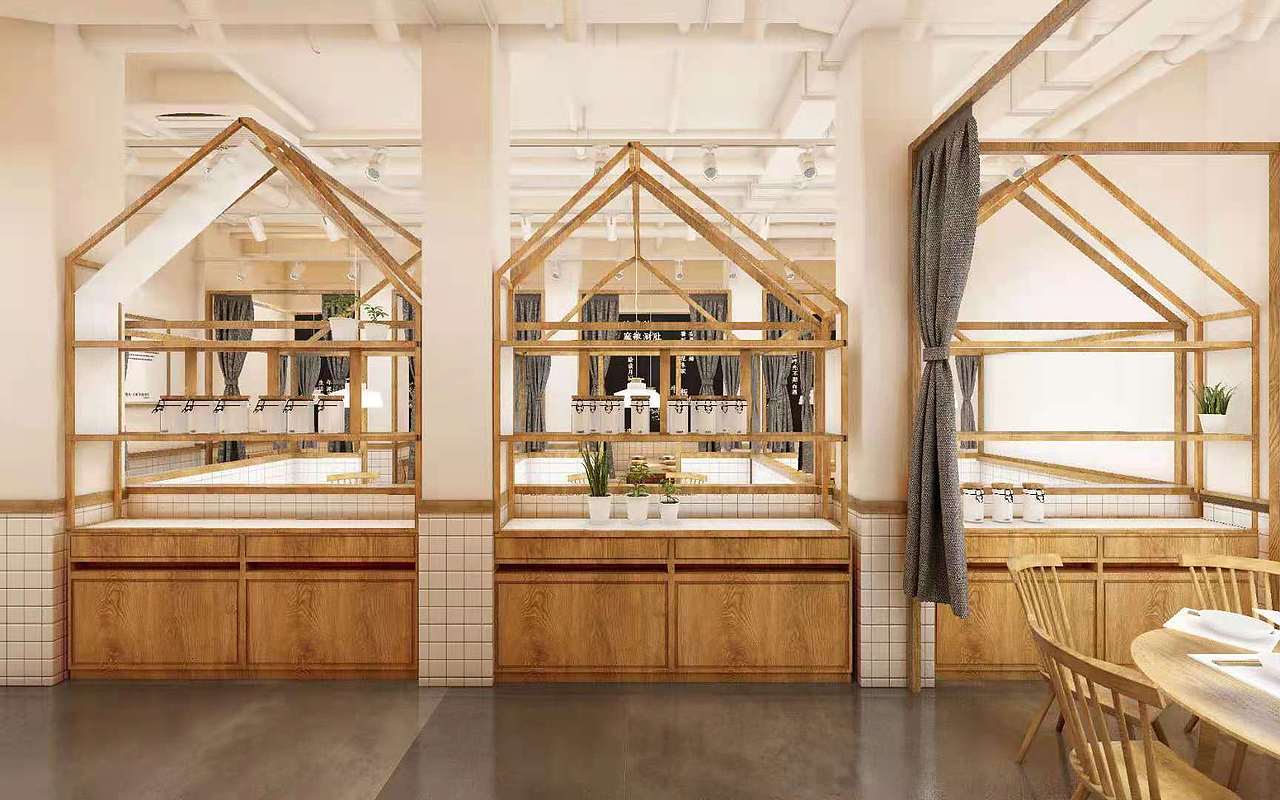 那些年一起吃串的地方-冷淡风设计