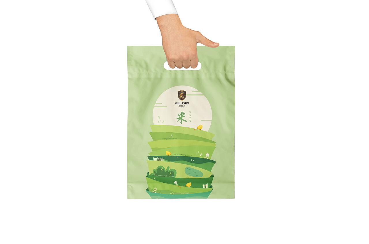 农产品大米包装设计（图ZMjExOTk3MTEy） - 包装 - 站酷设计师艺艺要开心原创素材 - 站酷ZCOOL