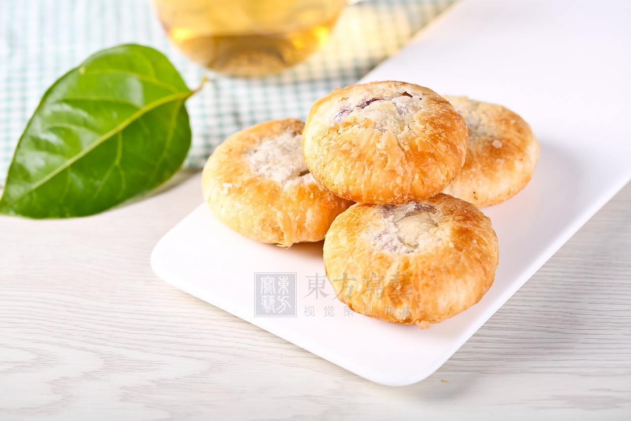 【东方写艺】淘宝产品摄影-香芋饼 早茶饼 糕点 馅饼 特产