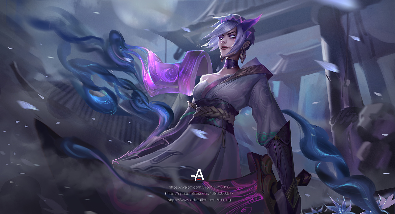 锐雯同人作品|插画|商业插画|亦齐 - 原创作品 - 站酷 (zcool)