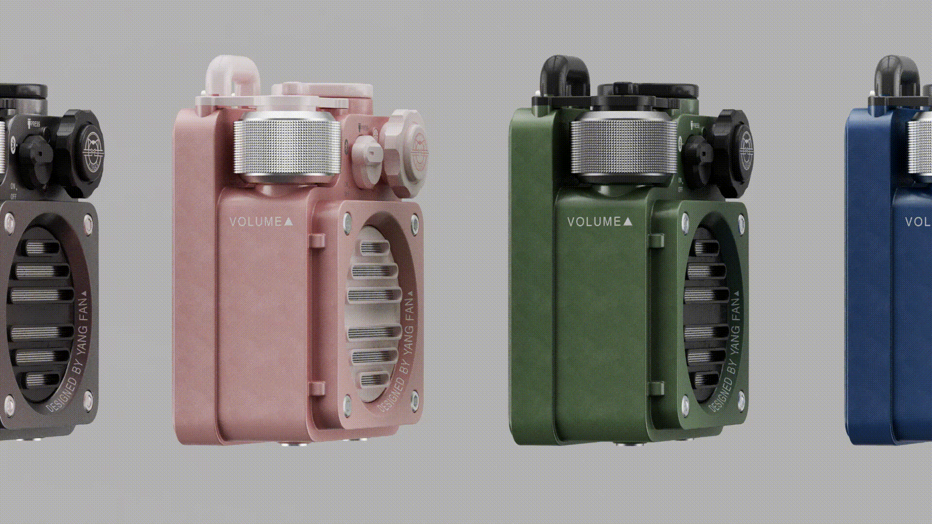 C4D音响三维动态