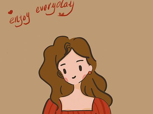 失业在家练插画