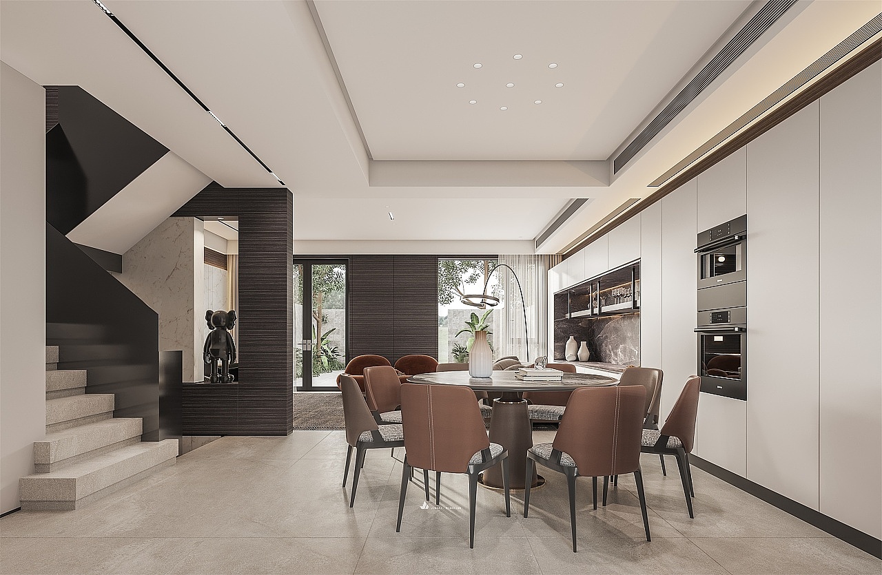 客餐厅效果图作品