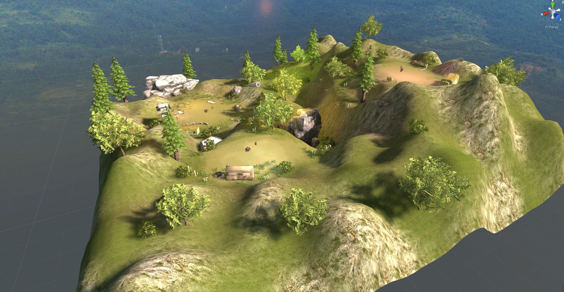 unity3d场景作品(手游)