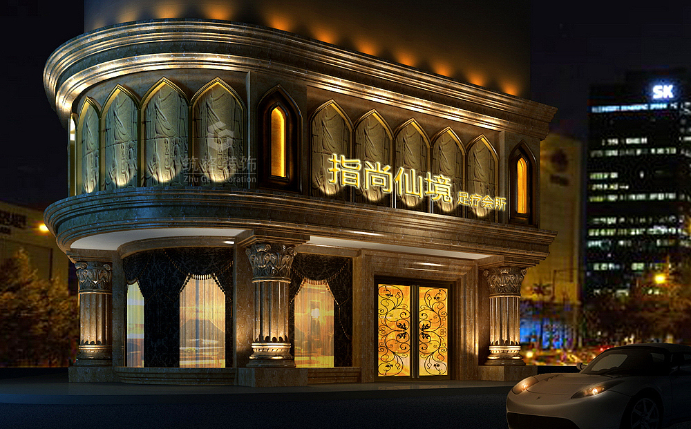 重庆指尚仙境会所3丨贵阳足疗装修设计（图ZMTIxNzIyMzg4） - 家装设计 - 站酷设计师四川筑格装饰原创素材 - 站酷ZCOOL