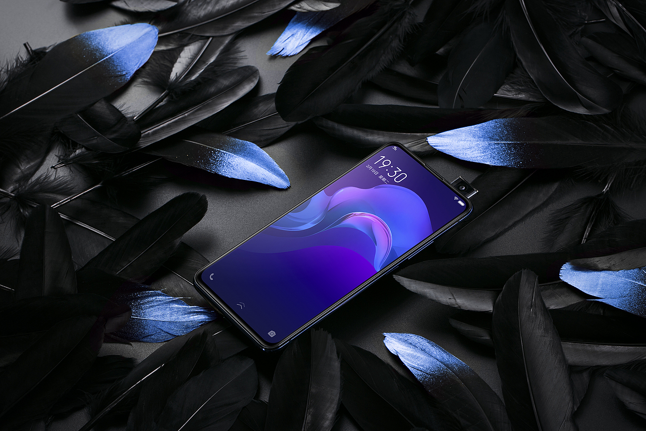 vivo x27 雀羽蓝&粉黛金 （全网宣传用图）（图ZMTQ5NjY4NjI4） - 产品摄影 - 站酷设计师X老师会拍照原创素材 - 站酷ZCOOL