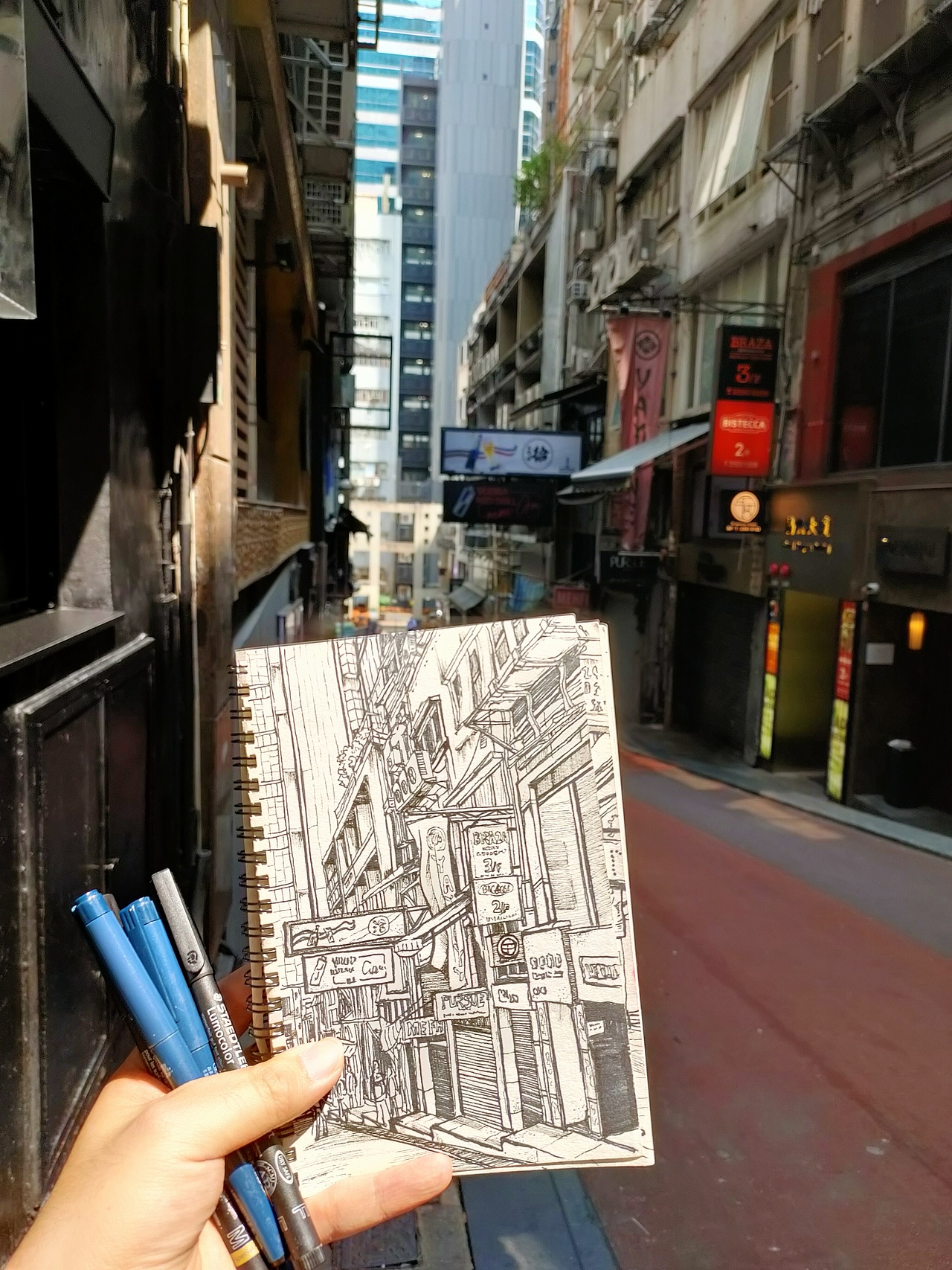 2022-2023香港&澳门速写行（图ZMzM4MjIwNTQ0） - 绘画 - 站酷设计师HSChen原创素材 - 站酷ZCOOL